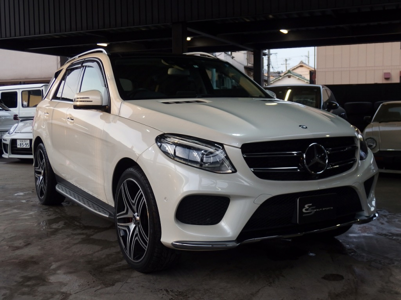 メルセデスベンツ GLE GLE350d 4マチック スポーツ AMG43純正フロントグリル 社外22インチアルミ 中古車情報 株式会社ガレージ  エウル http://www.g-eur.jp